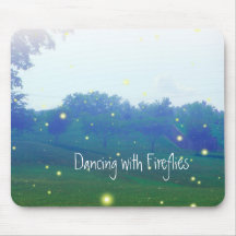 Dancing with Fireflies Mouse Pad