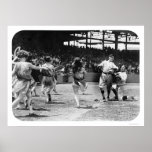 Dancing Women Baseball 1924 posters