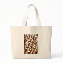 Dancing Wooden Robot Gofers Bag