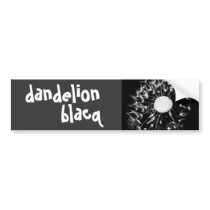 dandelion blacq bumper sticker