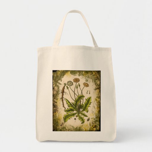 Dandelion Collage Bag