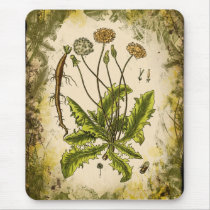 Dandelion Collage Mouse Pad