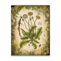 Dandelion Collage Post Cards