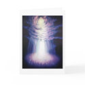 Dandelion Field Greeting Card with Deep Peace