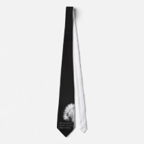 Dandelion Haiku Tie