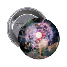 Dandelion Magic Pinback Buttons