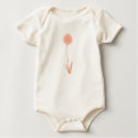 dandelion organic onesie t-shirts