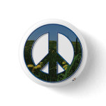 Dandelion Peace Button