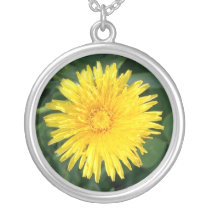 Dandelion necklaces