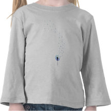 Dandelion Seeds Flying in the Wind - Purple Tshirts