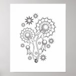Dandelion Tattoo Design posters