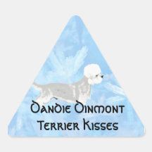 Dandie Dinmont Terrier - Body Profile Sticker