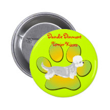 Dandie Dinmont Terrier - Kisses Pin