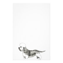 Dandie Dinmont Terrier Stationery Design
