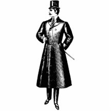 Dandy Gent Ornament Photo Cut Outs