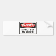Danger Auto Aufkleber