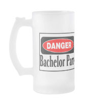 Danger Bachelor Party Coffee Mug