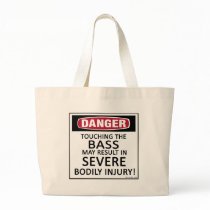 Danger Bass Canvas Bags
