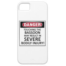 Danger Bassoon iPhone 5 Case