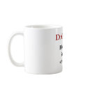 DANGER! Black belt in need of coffee! mugs