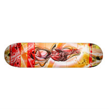 Danger Custom Skate Board