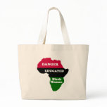 DANGER - Educated Black Woman bags