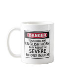 Danger English Horn mugs