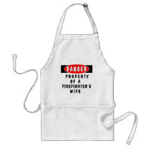 Danger!  FF Wife Apron