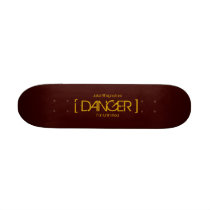 -, [ DANGER ], Fun Unlimited, Jake Rill signature Skate Deck