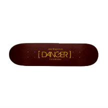 -, [ DANGER ], Fun Unlimited, Jake Rill signature Skate Deck