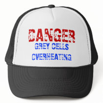 Danger - Grey Cells Overheating Hat
