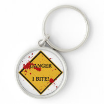 DANGER: I BITE! KEYCHAINS