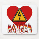 Danger Love Mousepad