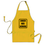 Danger Men Working Apron