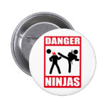 Danger Ninjas Pinback Button