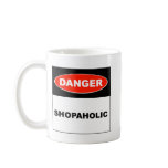 Danger, Shopaholic - Mug