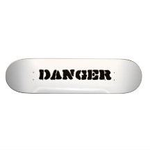 danger skate deck