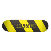 danger skateboard deck