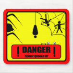 Danger: Spider Queen Mousepad
