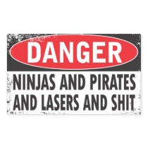 DANGER! Stickers