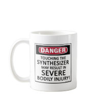 Danger Synthesizer Mugs