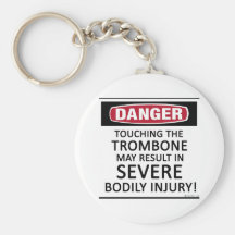 Danger Trombone Keychain