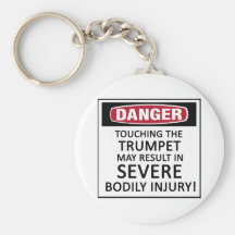 Danger Trumpet Keychains