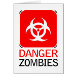Danger Zombies Card