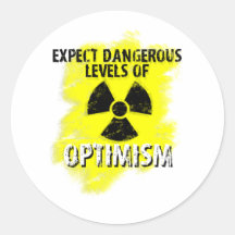 dangerous Optimism Sticker