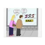 Dangerous Shopping postcards