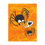 Dangerous Spider Love postcards