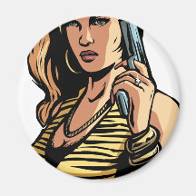 Dangerous Woman Fridge Magnets
