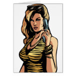 Dangerous Woman Greeting Card