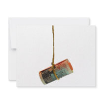 Dangling Australian Dollar Custom Announcement